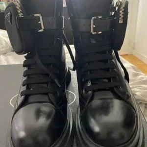 Prada | Shoes | New Prada Boots Worn Once | Poshmark display picture 2